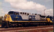 CSXT's Giant GE Monster #1 at Taft FL