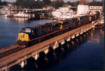 Train N001-16 near Yukon FL