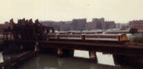 Budd RDC's over Fort Point Channel