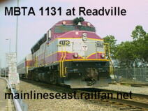 MBTA 1131 at Readville